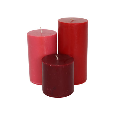 Unscented Scented Pillar Candle