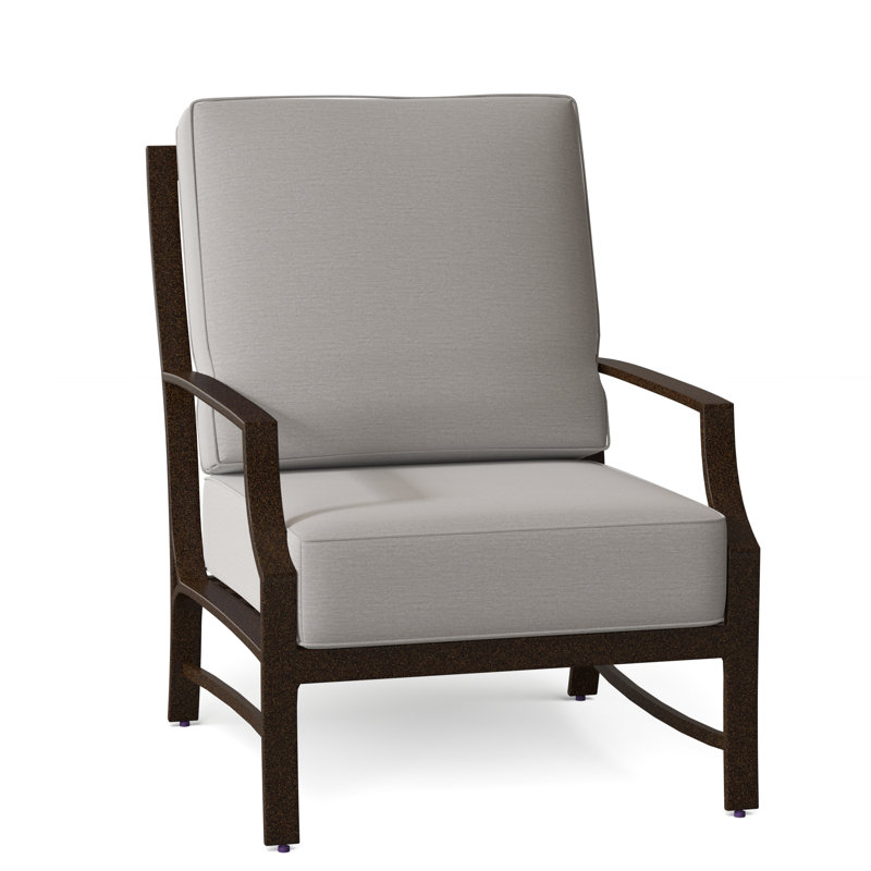 Seal Cove Outdoor Lounge Chair, Chestnut Brown