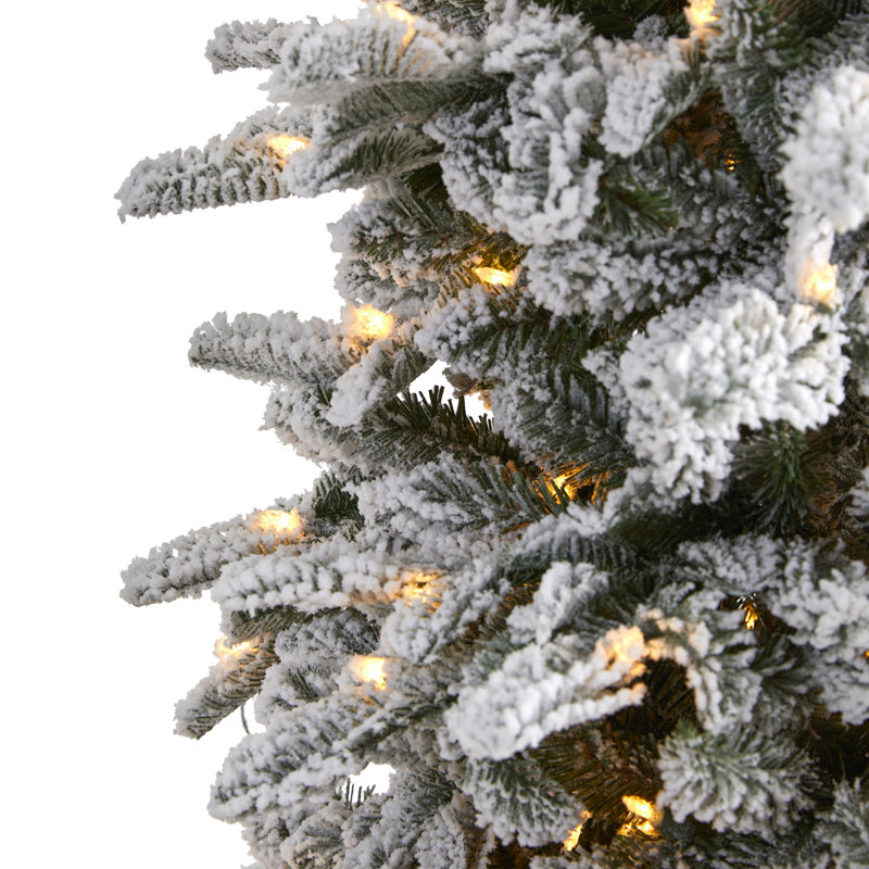Lighted Artificial Christmas Tree, 5' H