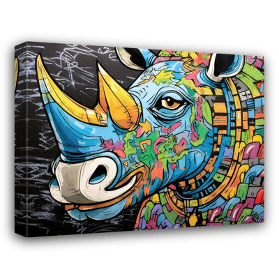 " Rhino Graffitianimals "