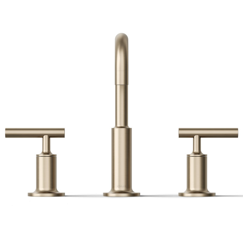 Purist Widespread Faucet, Vibrant Brushed Bronze