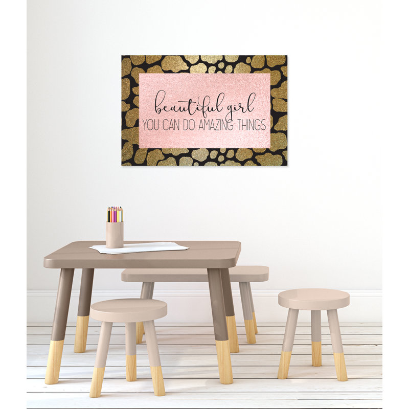 Impression sur papier Amazing Things, H 24 po x l 36 po x P 1,5 po, Canevas