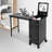 Rolling Foldable Manicure Table With 3 Drawers-1730684095