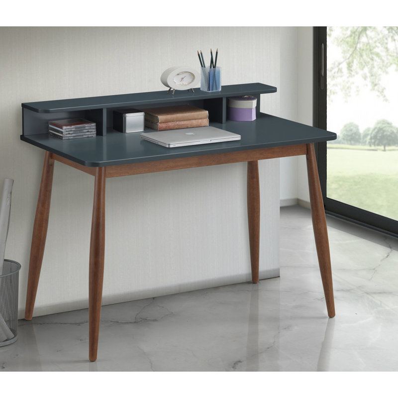 Bureau d'écriture avec huche Roskilde, Gris / naturel
