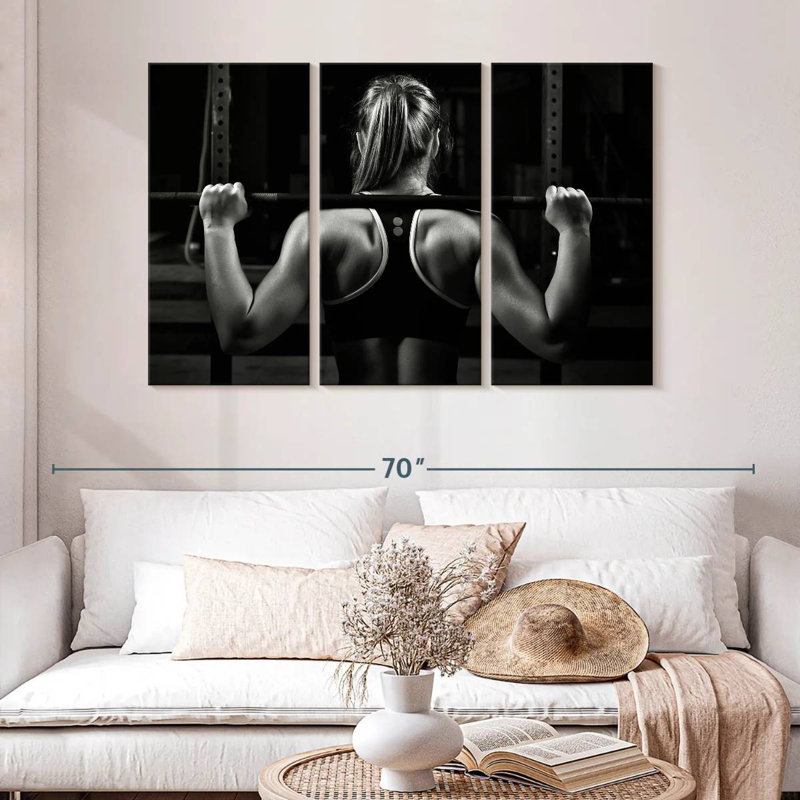Sireci Fit Woman, 32" H x 50" W