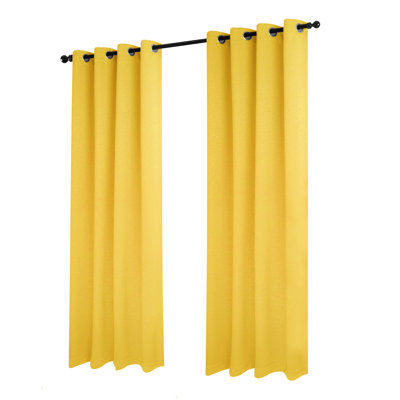 Lingle Thermal Insulated Curtain Set of 2
