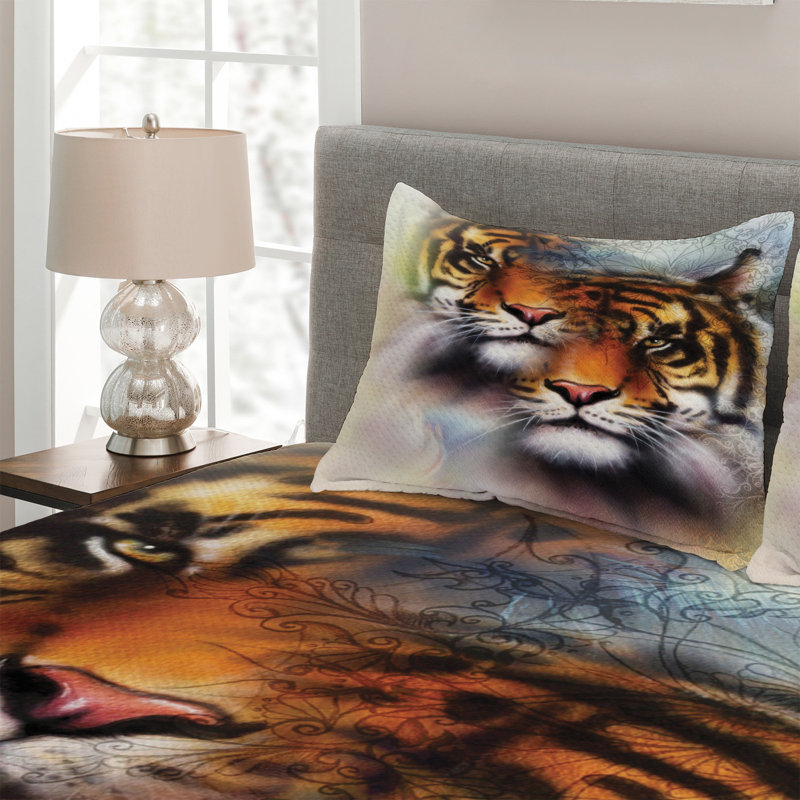 Eclectic Polyester Coverlet