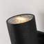 Lanterne murale d'extérieur à 2 ampoules Ramage noir mat H 13,78 po-198446397
