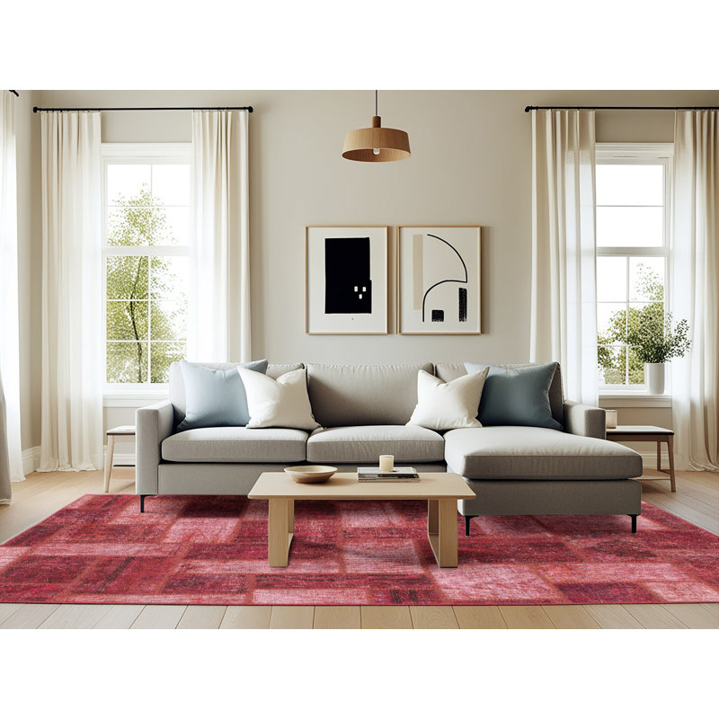 Tapis abstrait moderne 1427, Rectangle 6 pi x 9 pi