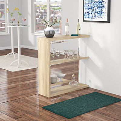 Bar avec rangement pour le vin Shirlee