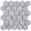 Portrait 2" Hex Matte Porcelain Mosaic-1814375341