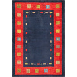 Prady Hand Woven Cotton and Wool Oriental Area Rug
