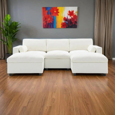 Chenille Sectional Sofa by Latitude Run