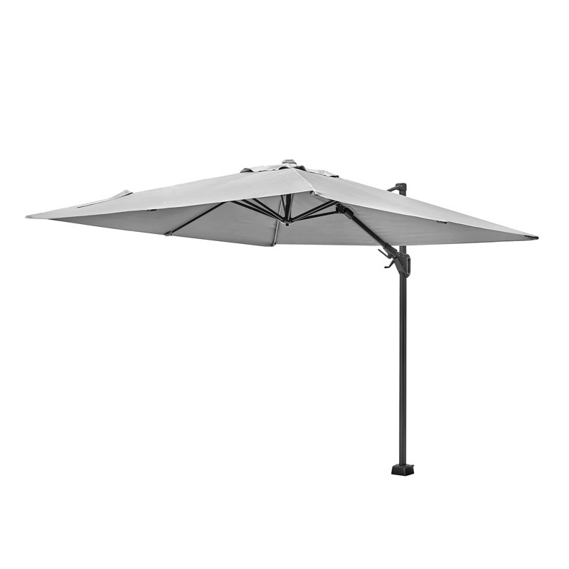 Aarne 270cm Cantilever Parasol, Light Grey