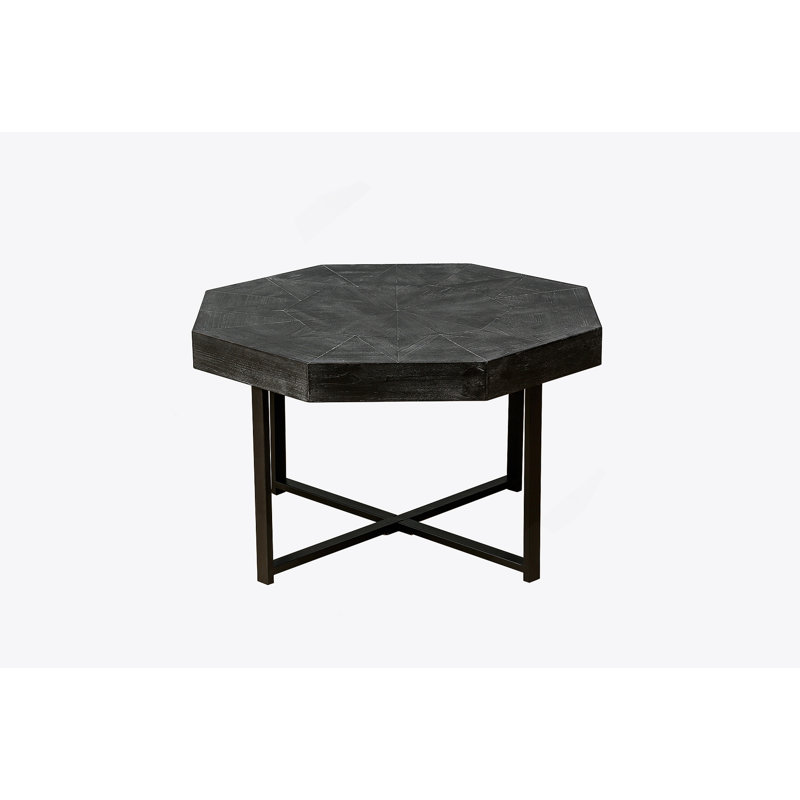 Plateau de table en bois 30 po, Noir antique