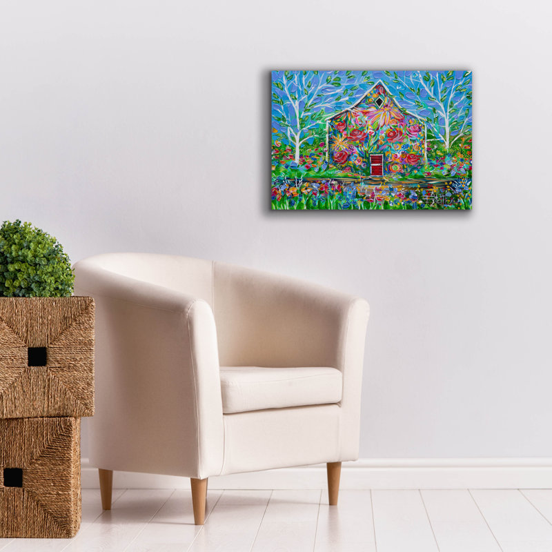 "Inside Out House" par Estelle Grengs, H 18 po x l 26 po x P 0,75 po