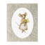 Petite souris sur toile avec fleurs, design par Arlington Prints-607290443
