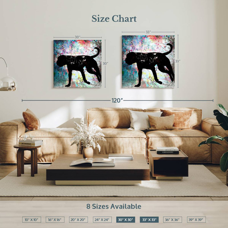 Crowle Playful Puppy IV, 30" H x 30" W
