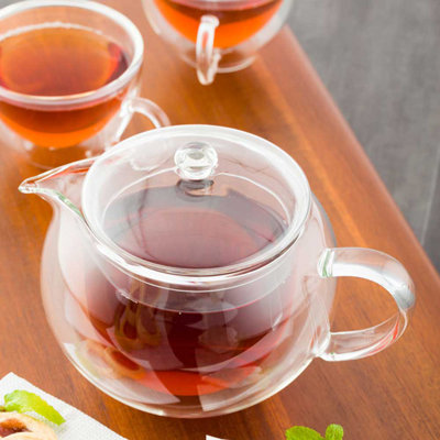 Red Barrel Studio® 17oz. Glass Teapot