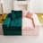 Pink&Green Turtle Velvet Double Chaise Lounge Multifunctional Lazy Sofa-843493908