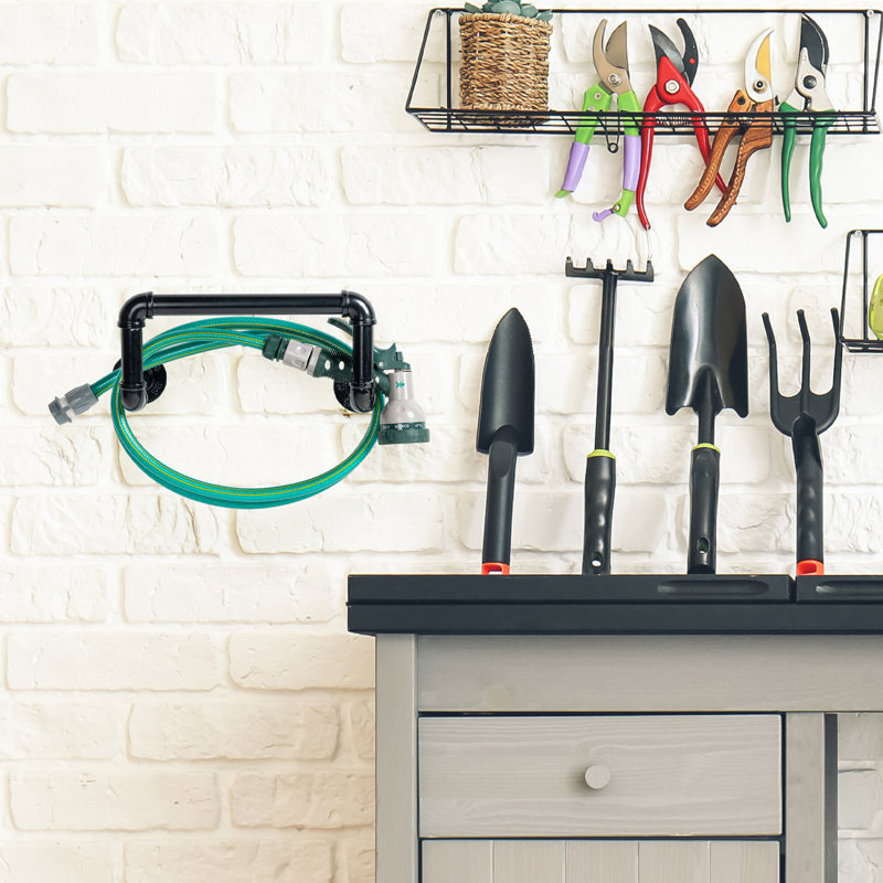 Wall Mounted Garden Hose Holder