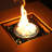 Outdoor Square Steel Fire Pit Table-997283572
