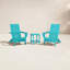 Foldable Outdoor Adirondack Chair with Table-396635216