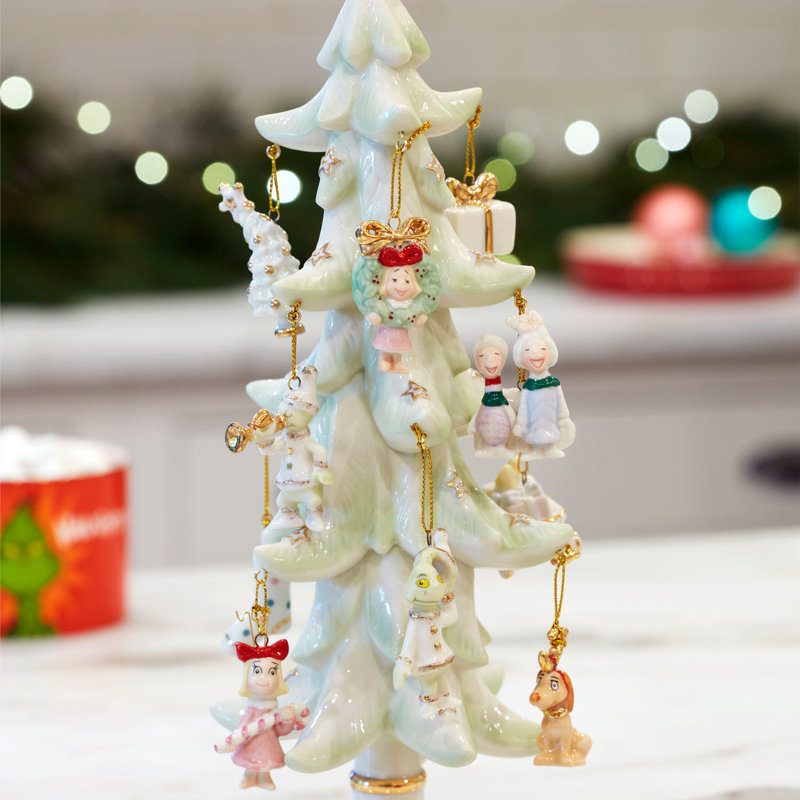 How Grinch Stole Christmas 12Pc Ornament Tree