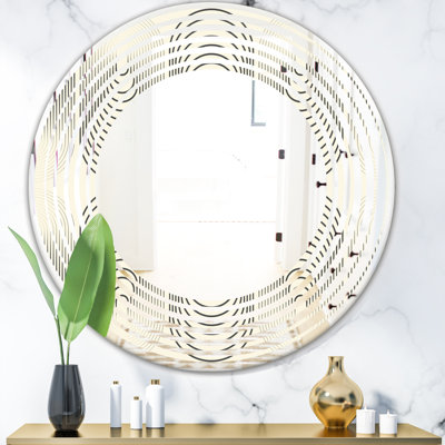 Miroir mural Wave