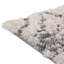 Tapis à poils longs noir et blanc Bisera-25779885