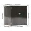 4 ft. 6 in. W x 2 ft. 6 in. D Metal Storage Shed