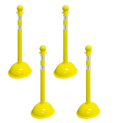 Mr. Chain 41'' H x 16'' W HDPE Stanchion System