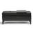Oregon 42"W Upholstered Vegan Leather Contemporary Rectangular Lift-Up Storage Ottoman Bench with Tray and Hidden Storage-784502275