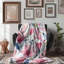 Elegant Bloom - Couverture sherpa de qualité supérieure 1 pièce-100821673