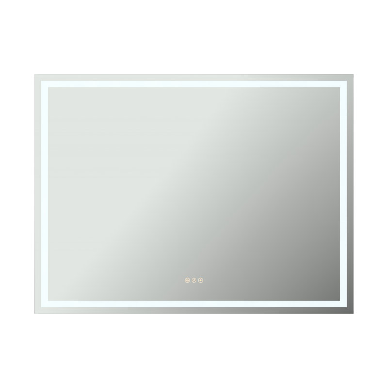 Miroir lumineux mural, 36 po x 48 po