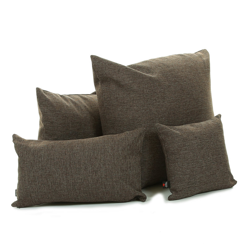 Alton Square Cushion, 55 x 55cm, Brown