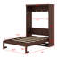 Lit escamotable peu encombrant, se plie parfaitement dans une armoire pour un usage quotidien-143654914-143654912