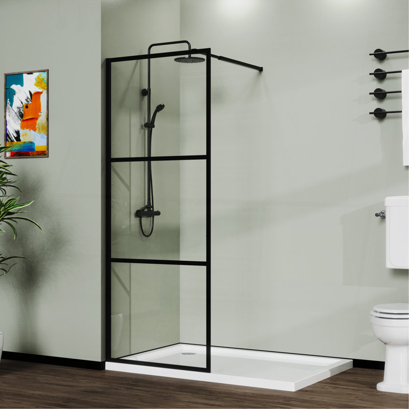 Pièce humide avec porte de douche 34 po