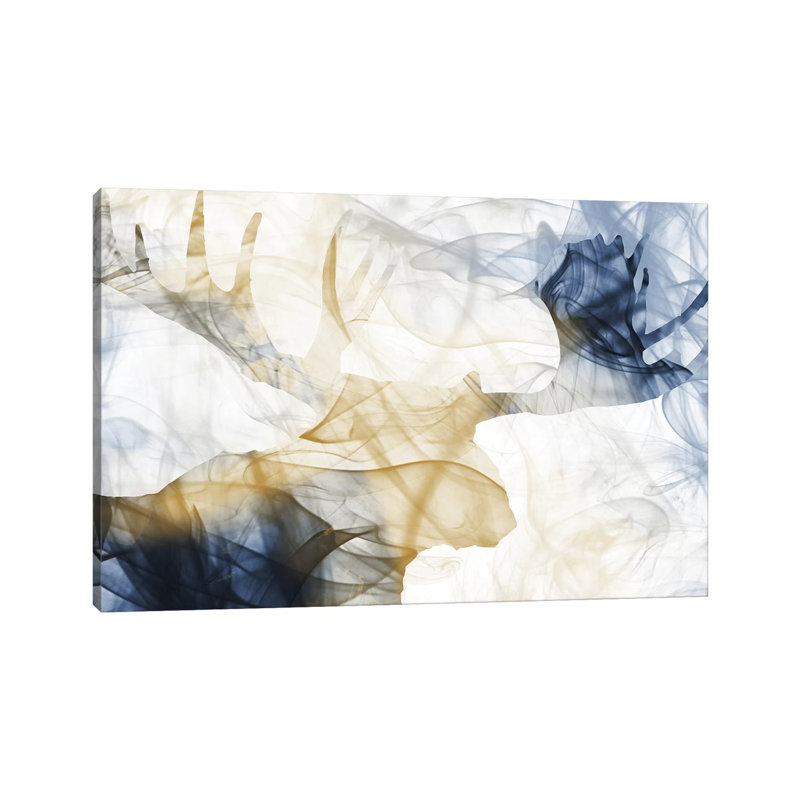Moose Smoke by Milli Villa - Wrapped Canvas Print, 66.04 cm H x 45.72 cm W x 1.91 cm D
