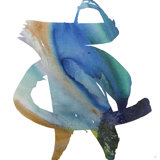 Scripted 2 Painting by Jennifer Hollack Raboin