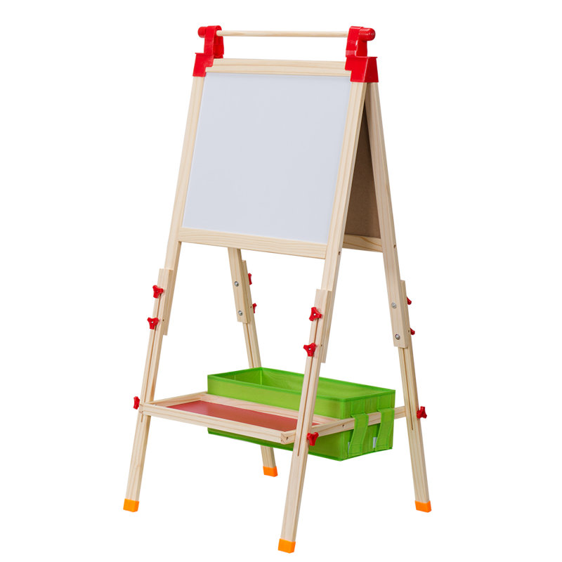 Blue Elephant Folding Wood Board Easel