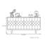 Buffet de cuisine multifonctionnel