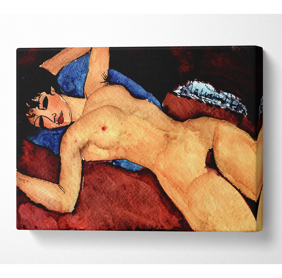 Modigliani Liegender Akt - Druck