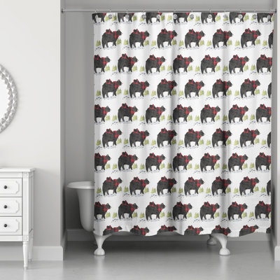 Rideau de douche simple Fathi