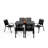 7 Pieces Patio Dining Set-965318090