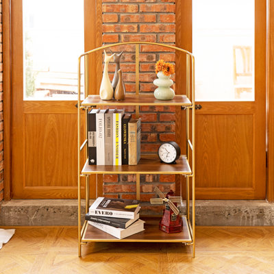 Bibliothèque étagère pliante sans assemblage Lejon