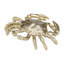 Figurine de crabe en aluminium faite à la main l 7 po Kearria-1950896449