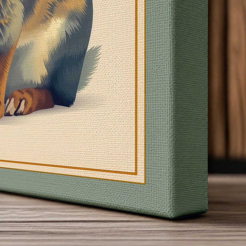 Print, 36x24 - 91.4 x 61.0 cm, Sage Border