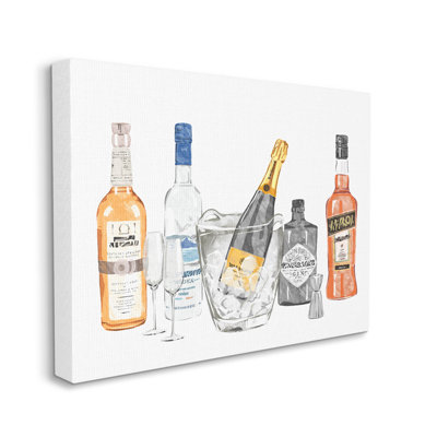 " Various Drink Liquor Bottles " by Ziwei Li