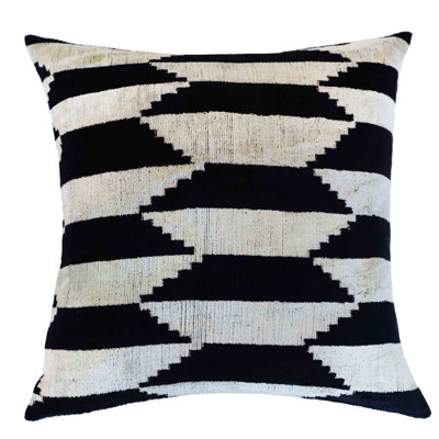 Kara Silk Square Pillow Cover & Insert